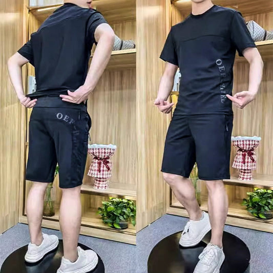 🔥LAST DAY SALE - 49% OFF🔥Men's Short Sleeve Top & Shorts 2-Piece Set