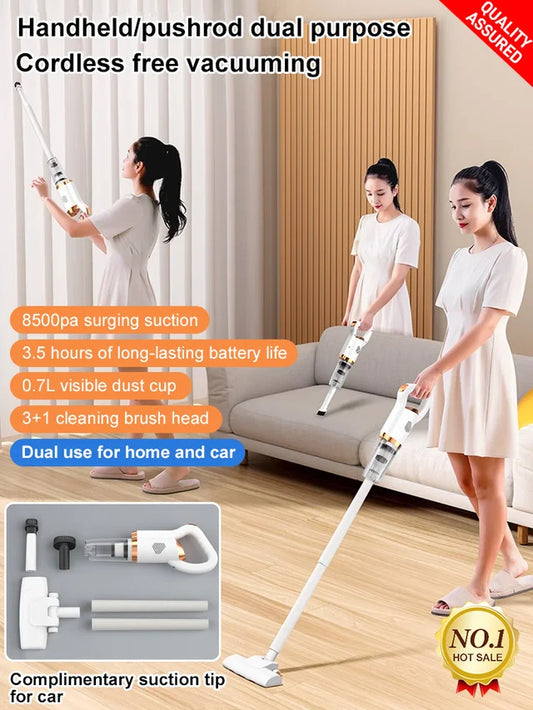 🔥Limited Time Offer 49% OFF🔥Multifunctional Suction Blowing 3-in-one  Portable Cordless Handheld Vacuum Cleaner