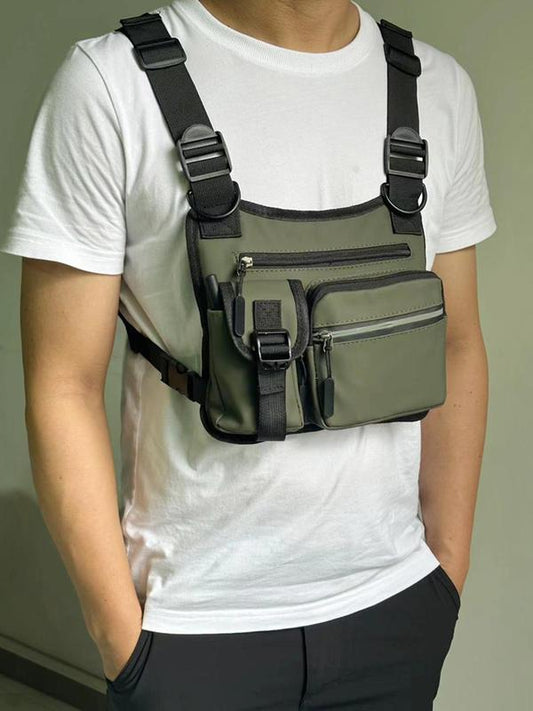 💥Limited Time Sale 50% Off🔥Adjustable Zipper Multi-functional Tactical Chest Bag💼