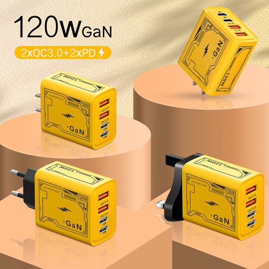 Buy 2 Get 10% Off-120W Super Fast Charger – Push Beyond Full Speed for Your 3-in-1 Cable