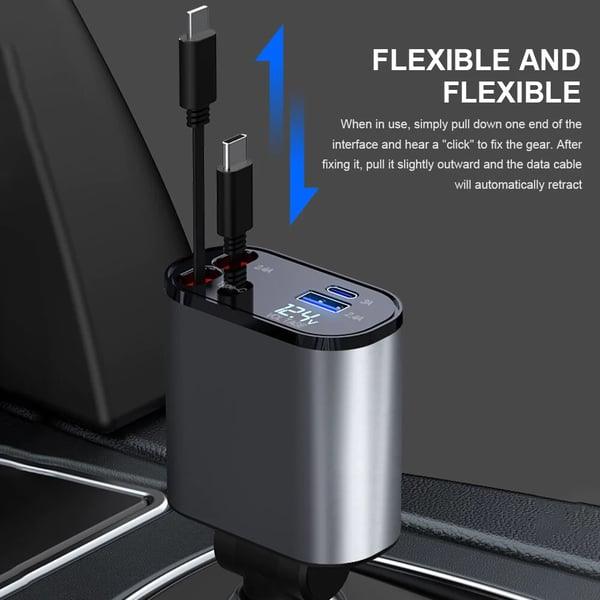 Retractable Car Fast Charger - clarioy