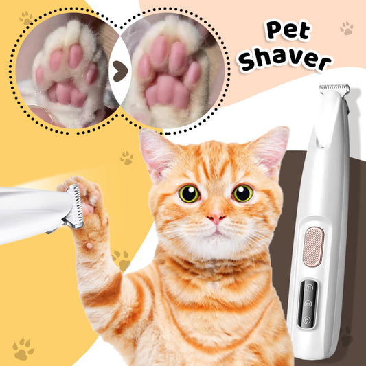✨Year-End Special🐱 Waterproof Rechargeable Pet Shaver with LED Light