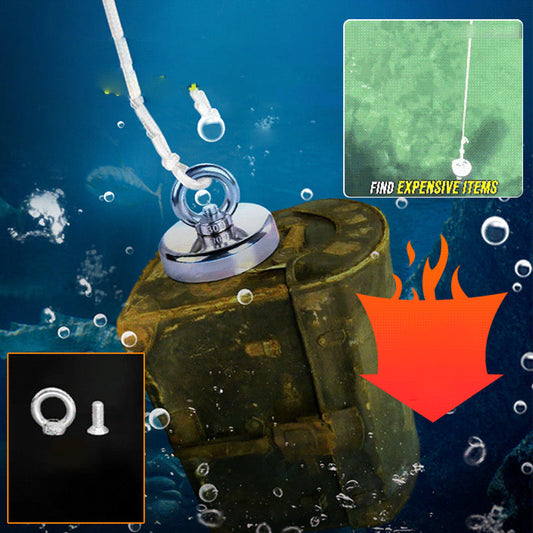 2000LB+ Salvage Magnet Kit – Hunt Gold, Silver & Lost Treasures! 💰🧲