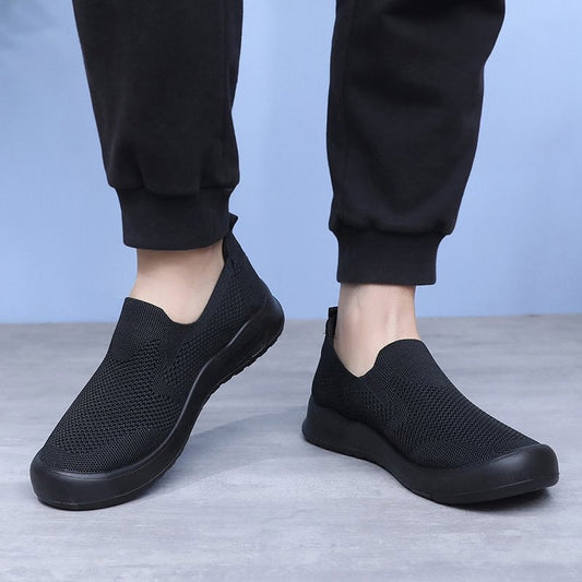 Men's Slip-On Mesh Walking Shoes