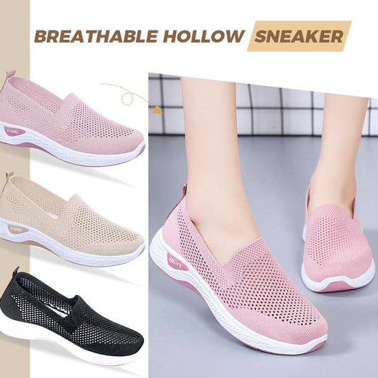 Women's Slip on Breathable Hollow Sneaker