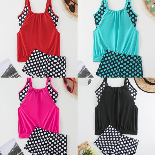 Women's Polka Dot Two Piece Swimsuit-Buy 2 Get 10% Off