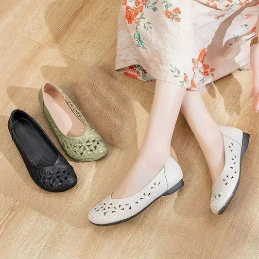 Women's Comfortable Hollow Out Flat Shoes
