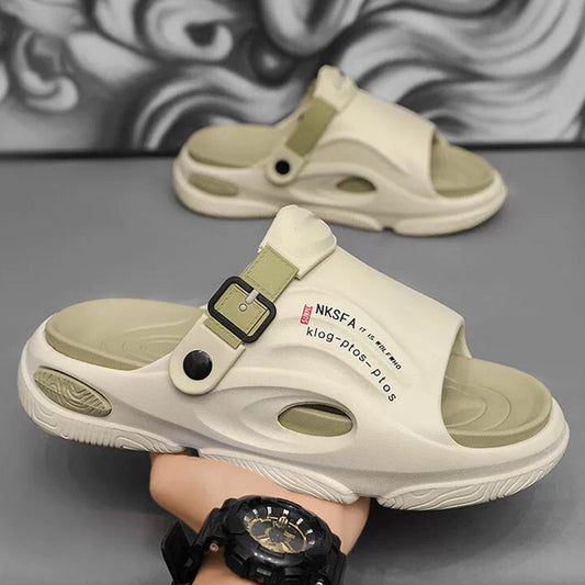 Men's Outdoor Sports Anti-slip Dual-purpose Sandal Slippers