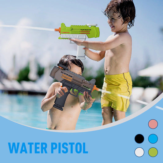 Summer Fun Water Pistol with Strobe Flashing Light & Auto-Fire Mode