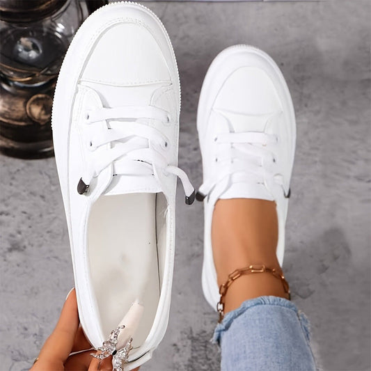 Women's Casual Non-Slip PU Leather Shoes