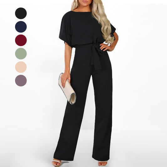 Women’s High Waist Wide Leg Jumpsuit🌙 Free £15 Moon & Star Necklace with order! 🎁