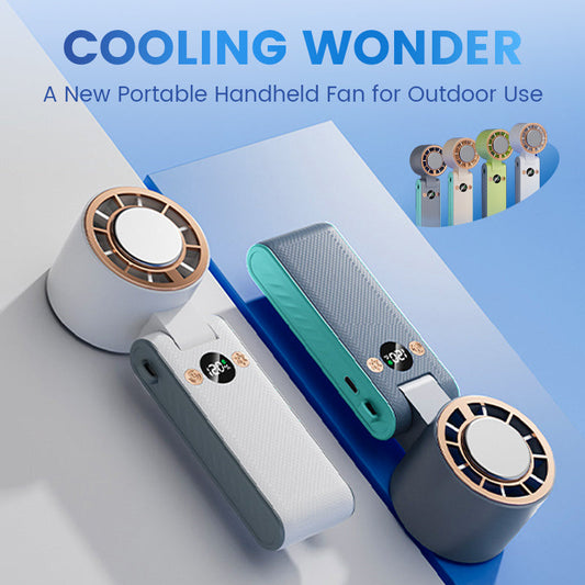Portable Handheld & Foldable Silent Cooling Fan