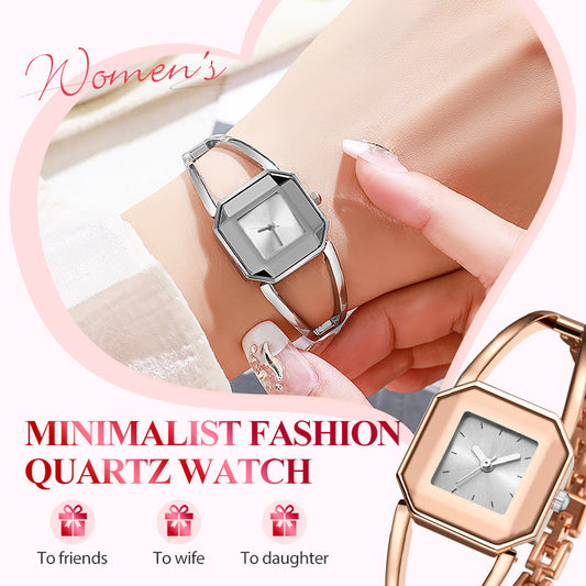 🔥New Hot Selling❤️🔥Minimalist Fashion Square Dial Quartz Watch