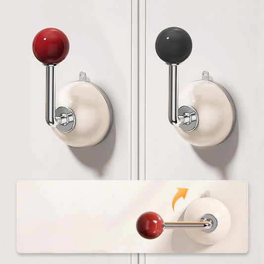 Suction Cup Hook for Hair Tie Storage