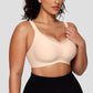 Women's Wireless V-Neck Crossover Mesh Seamless Push-Up Bra🌙 Free Moon & Star Necklace for first 100 orders! 🎁
