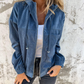 🔥Women's Casual Lapel Hooded Jacket