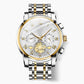 Luxury Design Dodecagon Quartz Watch New Multifunctional Men's Wristwatch