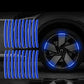 🔥2025 HOT SALE - Buy 1 Get 1 Free🔥Reflective Car Wheel Rim Stickers