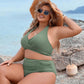 🍹Summer Hot Sales 50%OFF☀️Tummy Control Bathing Suits Modest High Waisted Bikini Sets