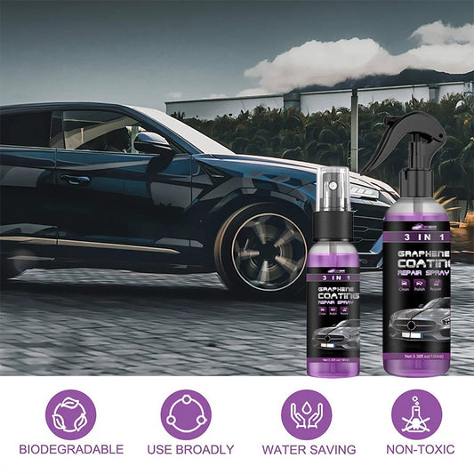 3-in-1 High Protection Car Spray (Buy 2 get 1 free) (Buy 3 get 2 free)