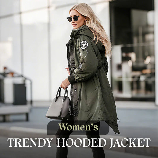 💜 LAST DAY OF OFFER - 49% OFF 💜Women's long-sleeved hooded jacket