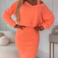 🎁2025 New Arrive - 50% OFF🎁Effortless Elegance💃Women's 2-Piece Set - Sleeveless Dress & Loose V-Neck Pullover