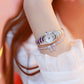 🎁✨😍 Free shipping for orders over £60💎Women’s Rhinestone Bracelet Watch⌚