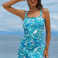 💥Buy 2 Get 10% Off🩱Women Vintage Tummy Control Two Piece Tankini Swimsuits