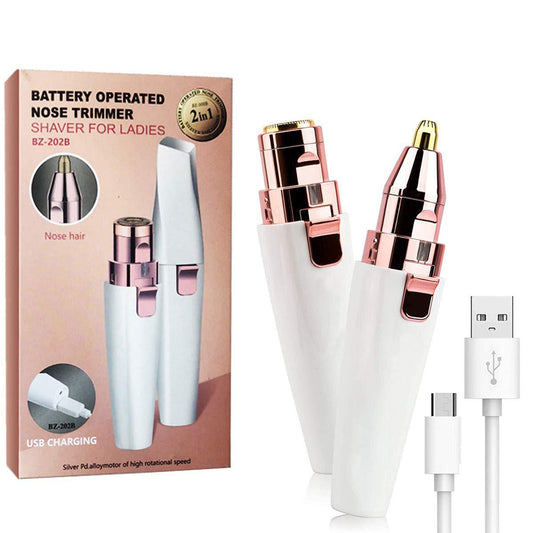 💗Last Day Special Sale ￡11.98!✨2-in-1 Women's Eyebrow and Facial Hair Removal Device🌙 Free Moon & Star Necklace for first 100 orders! 🎁