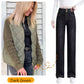 🎁Weekend Casual Outfits☃️2025 New Women's Knit Patchwork Puffy Jacket+Jeans
