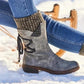 PREMIUM Waterproof boots with mid-calf zip