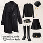 🌸Spring Specials🌸  Comfortable Waisted Lapel Trench Coat