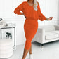 🎁2025 New Arrive - 50% OFF🎁Effortless Elegance💃Women's 2-Piece Set - Sleeveless Dress & Loose V-Neck Pullover
