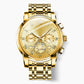 Luxury Design Dodecagon Quartz Watch New Multifunctional Men's Wristwatch