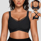 Women's Wireless V-Neck Crossover Mesh Seamless Push-Up Bra🌙 Free Moon & Star Necklace for first 100 orders! 🎁