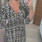 Bohemian Casual Print V-Neck Long Dress (Free Shipping)