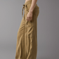 💥LAST DAY SALE 49% OFF!!🎁Linen-Blend Wide-Leg Cargo Pant