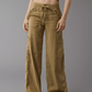 💥LAST DAY SALE 49% OFF!!🎁Linen-Blend Wide-Leg Cargo Pant