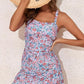 💥Buy 2 Get 10% Off🩱Women Vintage Tummy Control Two Piece Tankini Swimsuits