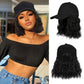 💗LAST DAY - 2-in-1 Curly Hair Baseball Cap Wig
