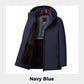 [warm gift] Men’s Thermal Thick Hooded Parka Coat