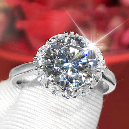 🔥Hot Sale🔥Exquisite Moissanite Solitaire Ring