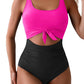 🔥2025 SUMMER 50% OFF🎁Ruched Tie-Knot Tummy Control One-Piece Swimsuit