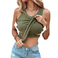 💖Ribbed Stretchy Tank Top with Shelf Bra