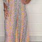 💖Last Day Sale 49% OFF💃V-neck Leopard Print Loose Wide Leg Dress Pants