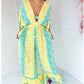 💖Last Day Sale 49% OFF💃V-neck Leopard Print Loose Wide Leg Dress Pants
