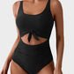 🔥2025 SUMMER 50% OFF🎁Ruched Tie-Knot Tummy Control One-Piece Swimsuit