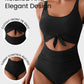 🔥2025 SUMMER 50% OFF🎁Ruched Tie-Knot Tummy Control One-Piece Swimsuit