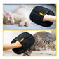 Reusable electrostatic glove for removing pet hair