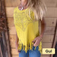 🔥HOT SALE 50% OFF🔥Women's Solid Colour Short Sleeve T-shirt With Hot Print And Frayed Hem🌙 Free Moon & Star Necklace for first 100 orders! 🎁
